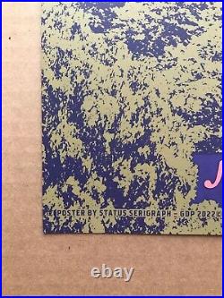 Dead & Company Boulder Colorado June 17th 2022 N1 Day Glow Variant Poster Mint