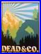 Dead & Company Boulder VIP Poster July 2, 2023 Final Tour Night 2 Nate Duval