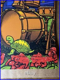 Dead & Company Chicago 2021 Concert Poster James Flames Signed AP Wrigley Field