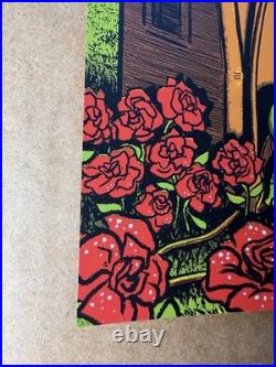 Dead & Company Chicago 2021 Concert Poster James Flames Signed AP Wrigley Field