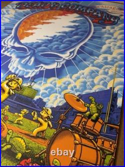 Dead & Company Chicago 2021 Concert Poster James Flames Signed AP Wrigley Field