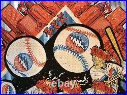 Dead & Company Chicago Poster 2022 wrigley field concerts zeb love art 6/24 6/25