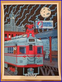 Dead & Company Chicago Wrigley Field 6/24 6/25 2022 Poster Owen Murphy #1301