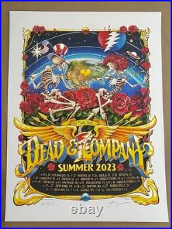 Dead & Company Co Ae Poster Final Tour 2023 Summer Signed Aj Masthay 57/350