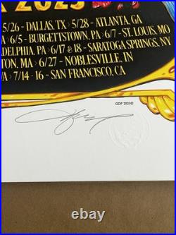Dead & Company Co Ae Poster Final Tour 2023 Summer Signed Aj Masthay 57/350