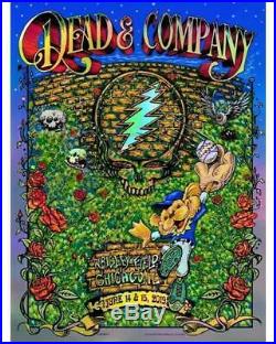 Dead & Company Co Poster Wrigley Field 2019 Foil By Masthay & Dubois