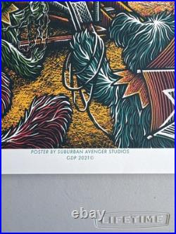 Dead & Company Concert Poster 10-27-2021 San Diego North Island Credit Union CA