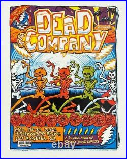 Dead & Company D&C 2021 Tour Poster SET AJ Masthay -LE S/N #/200 IN HAND