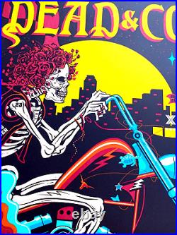 Dead & Company Dallas TX 2023 Screen Print VIP ONLY Poster SIGNED AP S/N and