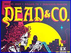 Dead & Company Dallas TX 2023 Screen Print VIP ONLY Poster SIGNED AP S/N and