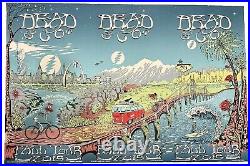 Dead & Company Fall Tour 2015 Poster Uncut Rare #'d/400 Mike Dubois Signed