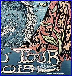 Dead & Company Fall Tour 2015 Poster Uncut Rare #'d/400 Mike Dubois Signed