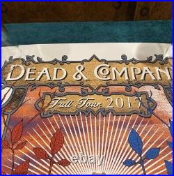 Dead & Company Fall Tour 2017 Poster #1097/2600 Grateful Dead NY Charlotte DC