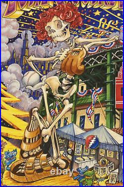 Dead & Company Final Tour Posters Wrigley Chicago Masthay AE S/N Grateful Mayer