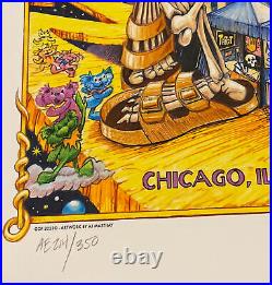 Dead & Company Final Tour Posters Wrigley Chicago Masthay AE S/N Grateful Mayer