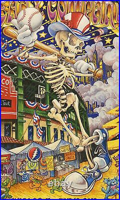 Dead & Company Final Tour Posters Wrigley Chicago Masthay AE S/N Grateful Mayer