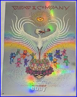 Dead & Company Foil Poster 5/26/24 Las Vegas Sphere Spusta Printer's Proof Mint