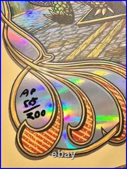 Dead & Company Foil Poster San Francisco 8/1/25 AP ARTIST PRINT Luke Martin