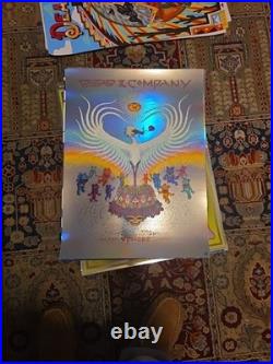 Dead & Company Foil Poster Sphere Las Vegas 5/26/24 Marq Spusta Grateful Weir Dead & Company Foil Poster Sphere Las Vegas 5/26/24 Marq Spusta Grateful Weir