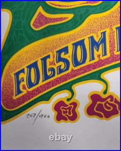Dead & Company Folsom Field Boulder 2016 Concert Poster Dave Hunter 17x23 Print