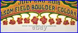 Dead & Company Folsom Field Boulder 2016 Concert Poster Dave Hunter 17x23 Print