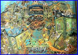 Dead & Company GALAXY FOIL Poster Sphere Las Vegas May 16 2025 #/335 Miles Tsang