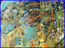 Dead & Company GALAXY FOIL Poster Sphere Las Vegas May 16 2025 #/335 Miles Tsang