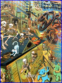 Dead & Company GALAXY FOIL Poster Sphere Las Vegas May 16 2025 #/335 Miles Tsang