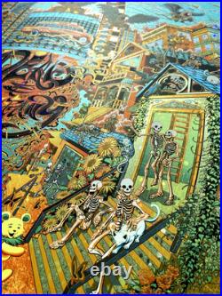 Dead & Company GALAXY FOIL Poster Sphere Las Vegas May 16 2025 #/335 Miles Tsang