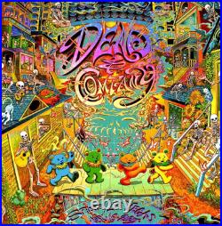 Dead & Company GALAXY FOIL Poster Sphere Las Vegas May 16 2025 #/335 Miles Tsang