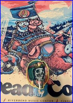 Dead & Company GIG Poster 6.22.2022 Cincinnati, OH APs In Hand /1100