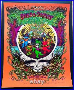 Dead & Company Halloween 2021 Hollywood Bowl Los Angeles CA Marq Spusta Poster