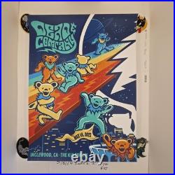 Dead & Company Inglewood CA 2023 VIP ONLY Poster May 20th N2 SIGNED AP S/N #/50