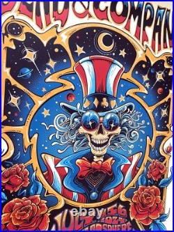 Dead & Company July 4 VIP AP Poster Vegas Sphere Uncle Sam SIGNED S/N #/100 Zazz