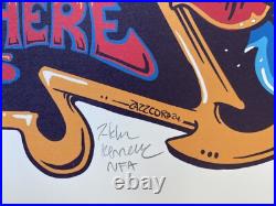 Dead & Company July 4 VIP AP Poster Vegas Sphere Uncle Sam SIGNED S/N #/100 Zazz