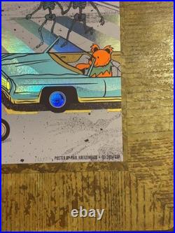 Dead & Company June 14, 2024 Poster Kreutzmann Error Foil Las Vegas, Nv