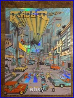 Dead & Company June 14, 2024 Poster Kreutzmann Error Foil Las Vegas, Nv