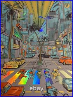 Dead & Company June 14, 2024 Poster Kreutzmann Error Foil Las Vegas, Nv