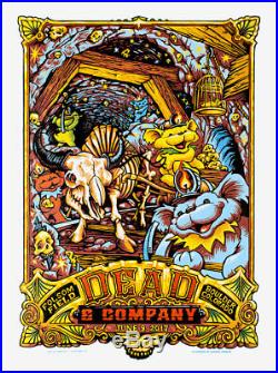 Dead & Company June 9th 2017 Boulder Colorado Poster S/n Aj Masthay 1st Ed Mint