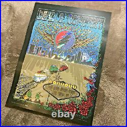 Dead & Company MGM Grand Arena 2017 Las Vegas FOIL Poster M. DuBois (AE)