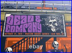 Dead Company MSG New York HALLOWEEN OCT 31st 2019 Original Poster SIGNED #/930