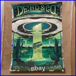 Dead & Company May 17 5/17 2025 Las Vegas Sphere LAVA FOIL Jim Mazza /335 Poster