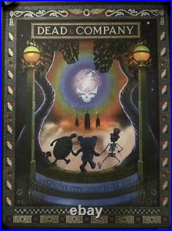 Dead & Company NYC Citi Field Foil Concert Poster 6/21-6/22/2023 18x24 Official