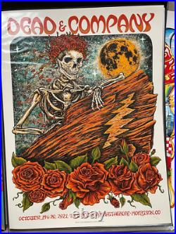 Dead & Company Official Poster Red Rocks #833/850