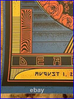 Dead & Company POSTER Las Vegas 8/1/24 Sphere #ed Jerry Garcia Birthday Limited