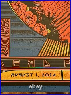 Dead & Company POSTER Las Vegas 8/1/24 Sphere #ed Jerry Garcia Birthday Limited