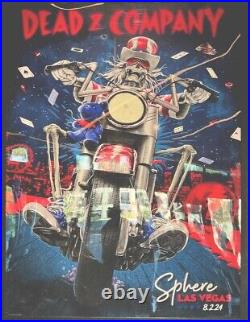 Dead & Company POSTER Las Vegas 8/2/2024 Sphere #ed Ltd FOIL LXXXII