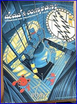 Dead & Company Philadelphia PA 2022 Screen Print Poster AE Signed S/N #120/150