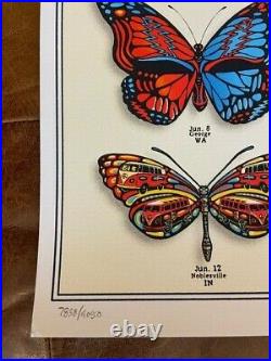 Dead & Company Poster 2019 VIP Butterfly EMEK #7838