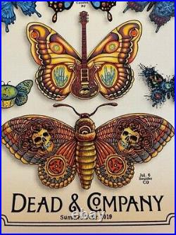Dead & Company Poster 2019 VIP Butterfly EMEK #7838